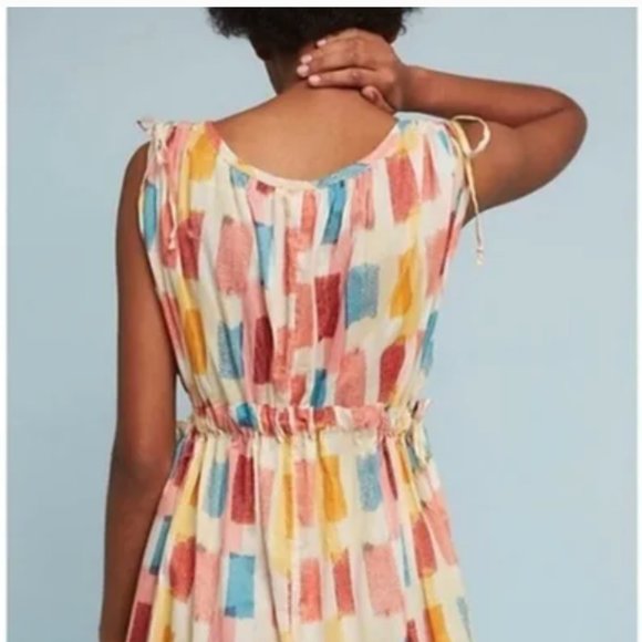 Anthropologie Lilka Painter's Palette Cut Out Dress - Picture 3 of 9